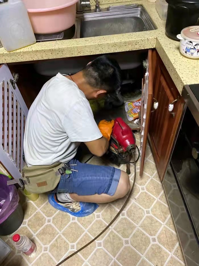 毛嘴镇通下水道